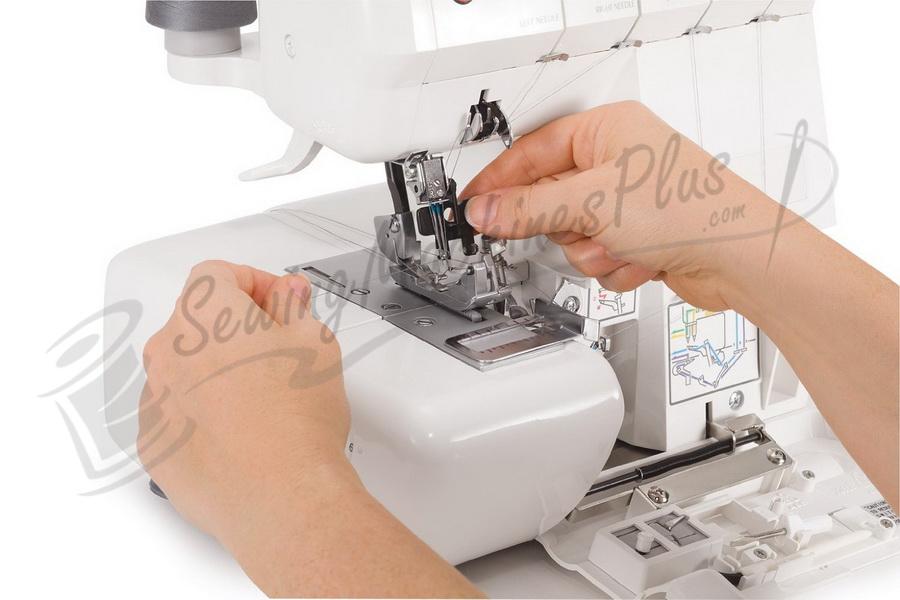 Singer 14J250 Stylist II Serger 2/3/4 Thread Capacity