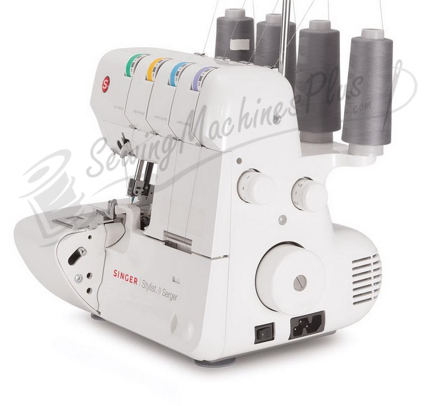 Singer 14J250 Stylist II Serger 2/3/4 Thread Capacity