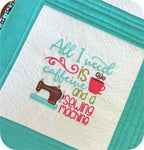 Embroidery Garden Sewing Sayings - Sewingmachinesplus.com