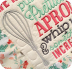 Embroidery Garden In the Hoop Kitchen Set and Sayings - Sewingmachinesplus.com
