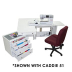 Horn of America Model 5280 Super Quilters Dream Elite Sewing Cabinet - With Electric Lift (Caddy Optional) - Sewingmachinesplus.com