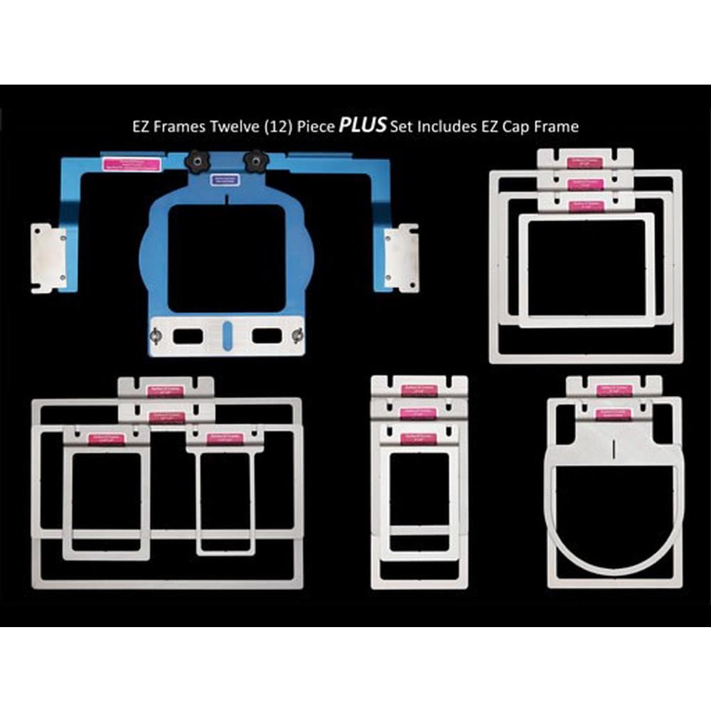 Durkee 12 piece EZ Frames Plus EZ Cap Frame - Sewingmachinesplus.com