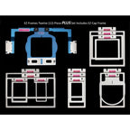 Durkee 12 piece EZ Frames Plus EZ Cap Frame - Sewingmachinesplus.com