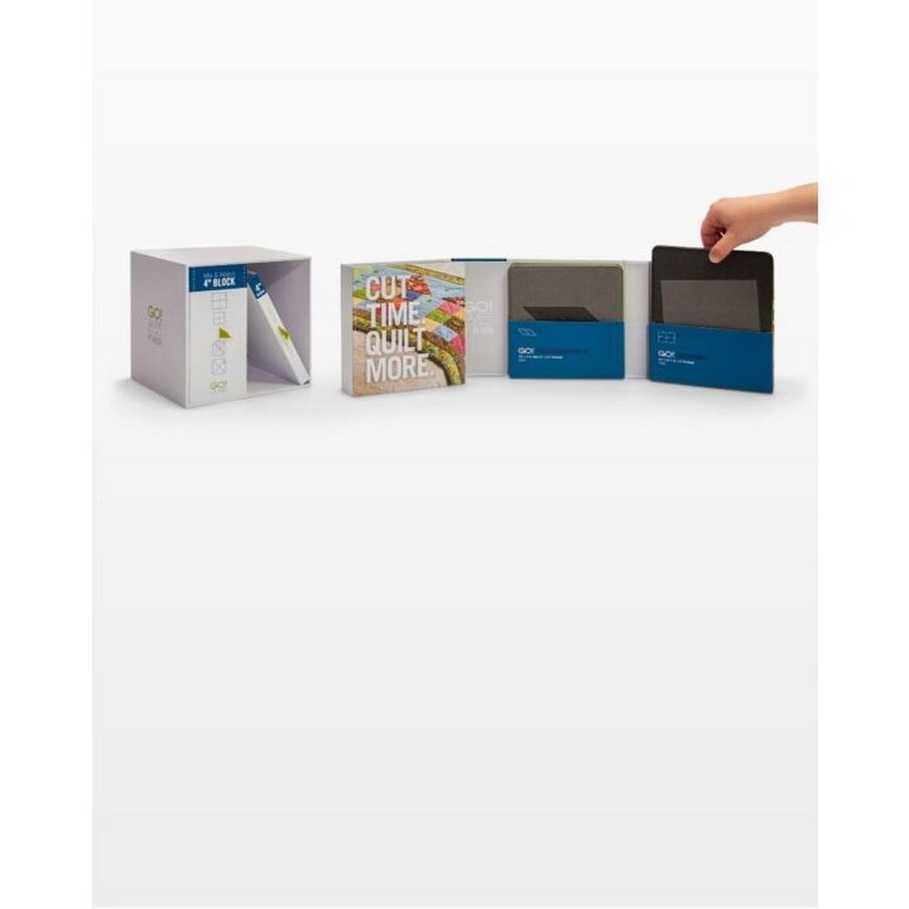 Accuquilt GO! Qube Mix & Match 4in Block - Sewingmachinesplus.com