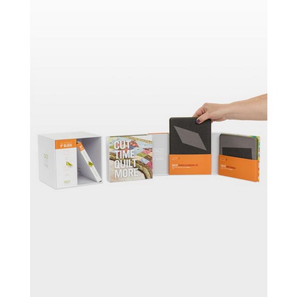 Accuquilt GO! Qube Mix & Match 9in Block - Sewingmachinesplus.com
