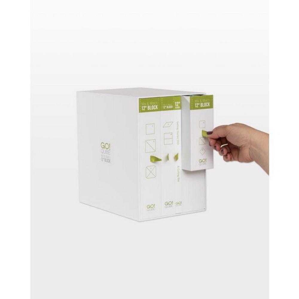Accuquilt GO! Qube Mix & Match 12in Block - Sewingmachinesplus.com