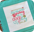 Embroidery Garden Sewing Sayings - Sewingmachinesplus.com