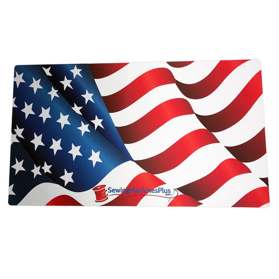 SewingMachinesPlus.com Limited Edition Stars and Stripes Sewing Mat (22 Inches x 39 Inches) - Sewingmachinesplus.com