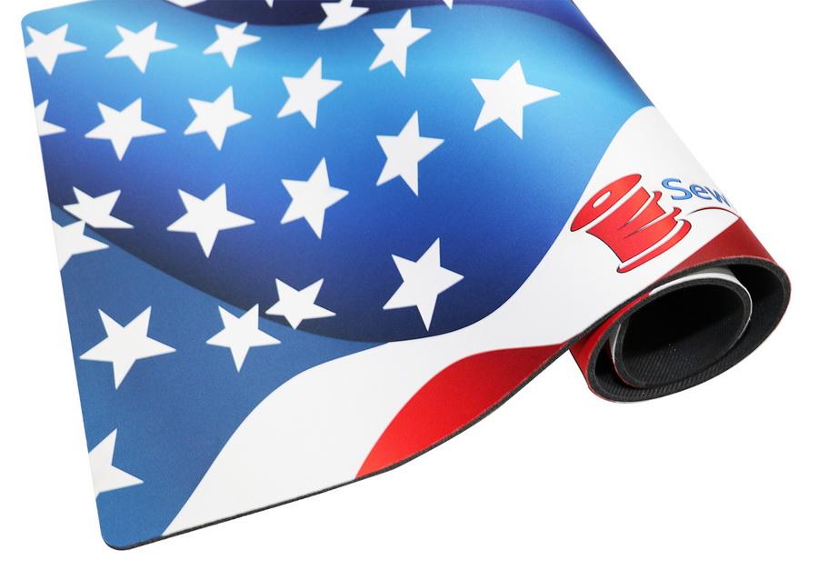 SewingMachinesPlus.com Limited Edition Stars and Stripes Sewing Mat (22 Inches x 39 Inches) - Sewingmachinesplus.com