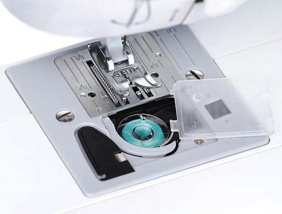 Singer Fashion Mate Sewing Machine (3333) gray body with teal bobbin