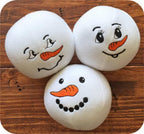 Embroidery Garden Snowman Snowballs Set - Sewingmachinesplus.com