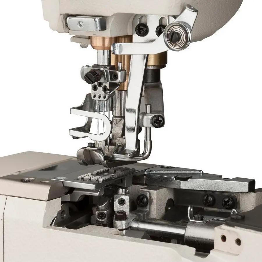 Reliable 3000IC Cylinder Bed Interlock Direct Drive Motor, Cover Stitch with Assembled Table and Uberlight 3100TL Light Lamp - Sewingmachinesplus.com
