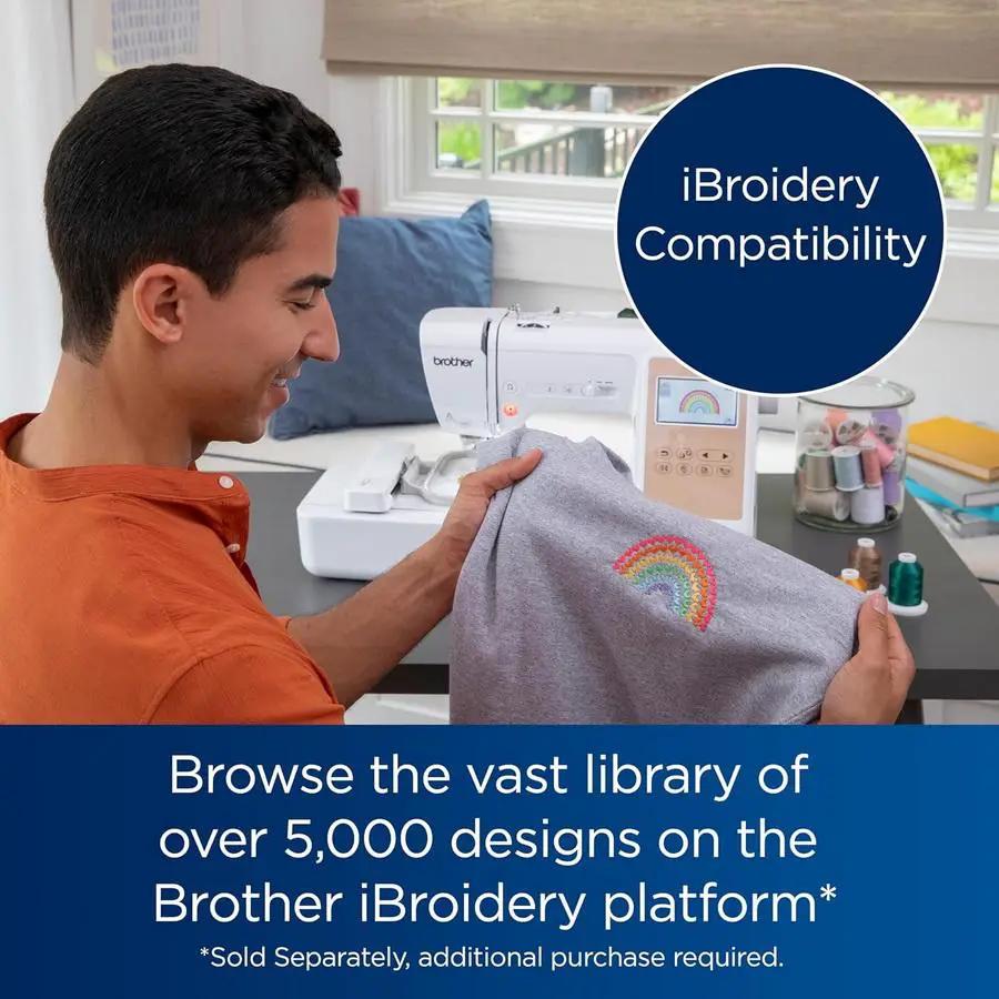 Brother LB5500 Computerized Sewing & Embroidery Machine - Sewingmachinesplus.com