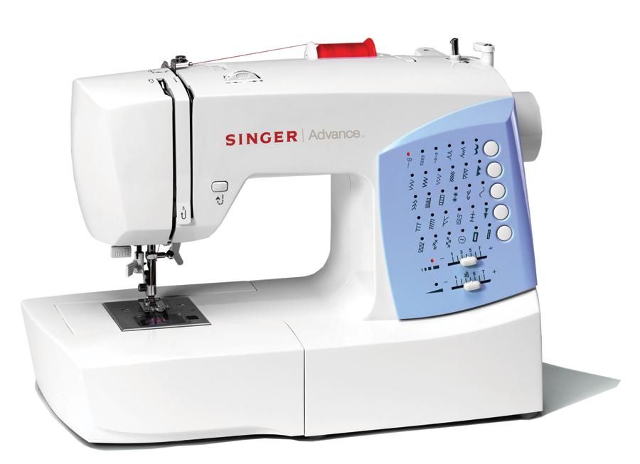 Singer 7422 FS - 30 Stitch Patterns, Drop-in Bobbin, Auto. Needle Threader
