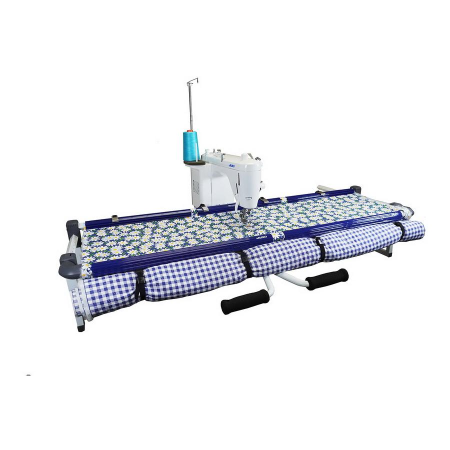 Juki Light Weight Portable Fabric Frame for Domestic Machines (Includes Carriage and Handles) [Machine Not Included] - Sewingmachinesplus.com