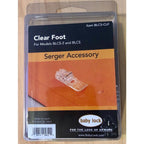 Baby Lock BLCS Carded Clear Presser Foot - Sewingmachinesplus.com