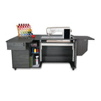 Sydney Lite XL Sewing Cabinet Hydraulic Lift, Multiple Finishes Available - Sewingmachinesplus.com