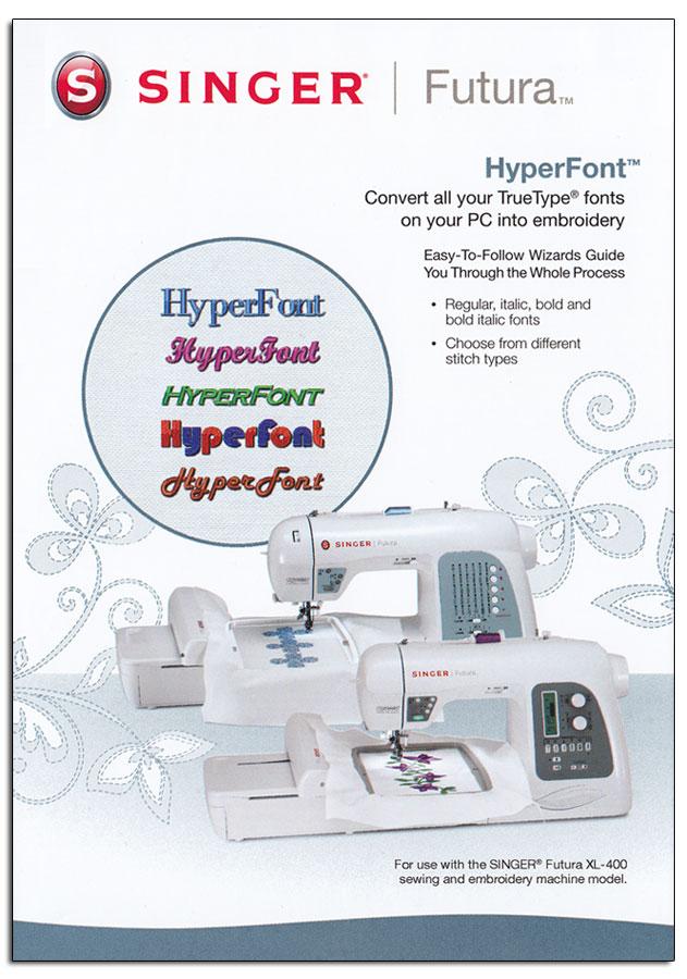 Singer Futura XL-400 & XL-550 Complete Software Package (6 Discs)