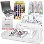 Singer XL-420 Futura Embroidery Machine I WANT IT ALL PACKAGE