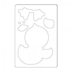 Sizzix Bigz L Duck cutting die by Sizzix; metal craft die