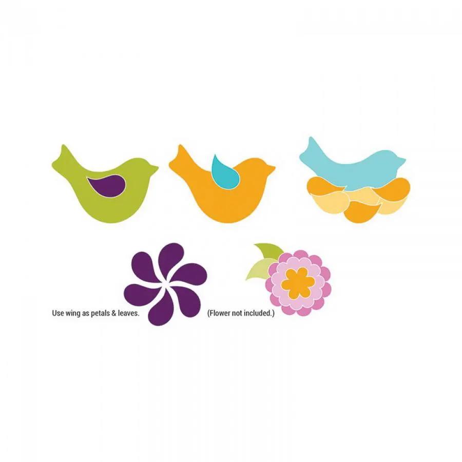 Sizzix Bigz Die - Bird w/Wing #2 by Rachael Bright (M&G)