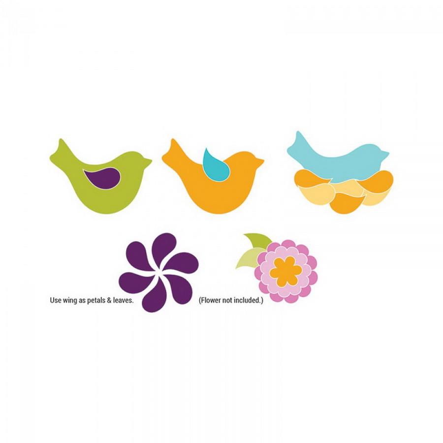 Sizzix Bigz Die - Bird w/Wing #2 by Rachael Bright (M&G)