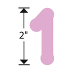 Sizzix Bigz Alphabet Set 2 Dies - Lollipop Shadow Numbers