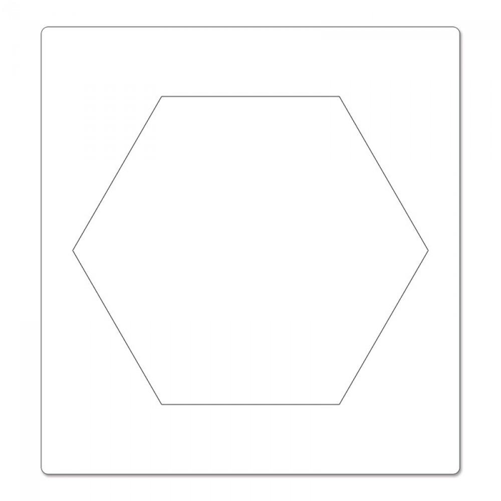 Sizzix Bigz Pro Die - Hexagon with 5 inch Sides