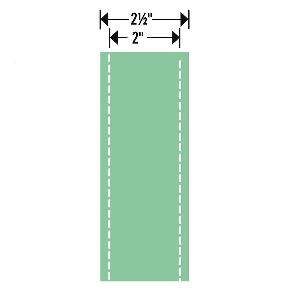 Sizzix Bigz Pro 25-Inch Die strip, green with white dashed perforations, 2.5-inch wide
