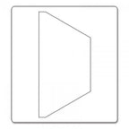 Sizzix Bigz Die 5-inch Half Hex cutting die by Natalie Dawn for Missouri Star Quilt Co.