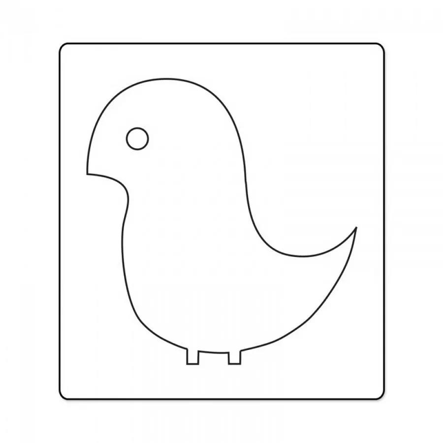 Sizzix Bigz Die Bird #4 cutting die; metal die by Missouri Star Quilt Co.