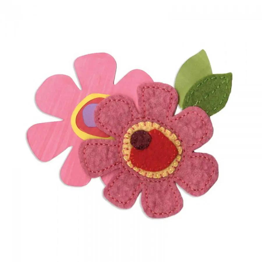 Sizzix Bigz Die - Flower 4 by Stephanie Ackerman - Sewingmachinesplus.com