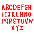 Sizzix Bigz Alphabet Set 4 Dies - Fresh Blossoms Alphabet