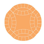 Sizzix Bigz XL Die - Double Wedding Ring, 9" Assembled by Victoria Findlay Wolfe™ Quilts (M&G)