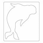 Sizzix Bigz Die - Seal fabric cutter die; black seal silhouette.