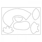 Sizzix Bigz Plus Die - Baby Shoe