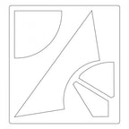 Sizzix Bigz Pro Bow Tie Die, assembled 9.5-inch bow-tie shapes for cutting machines