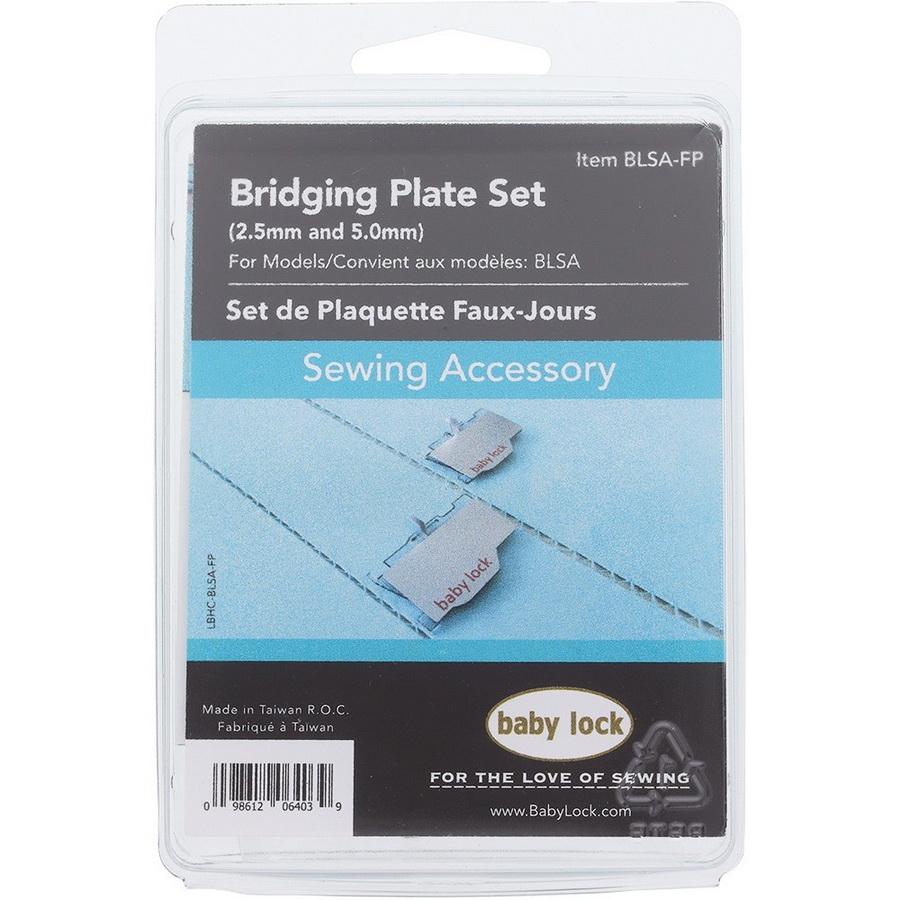 Baby Lock BLSA Fagoting Briding Plates 2.5MM - Sewingmachinesplus.com
