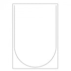 Sizzix Bigz Plus Die - Half-Oval 8 Inch