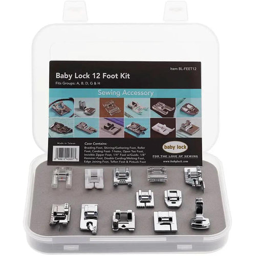 Baby Lock 12 Sewing Feet Kit - Sewingmachinesplus.com