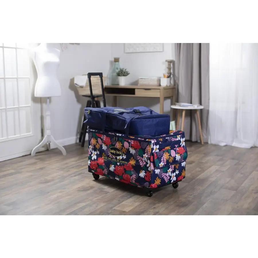 Baby Lock Extra Large Machine Trolley Set Limited Edition Floral - Sewingmachinesplus.com