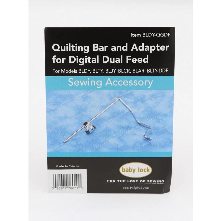 Baby Lock Quilting Bar and Adapter BLDY BLCR B - Sewingmachinesplus.com