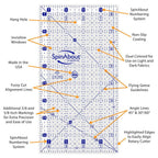 SpinAbout 8.5 in Square Ruler - Sewingmachinesplus.com