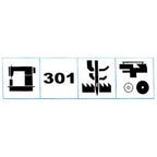 Highlead GC24699 Industrial Sewing Machine with Assembled Table and Servo Motor