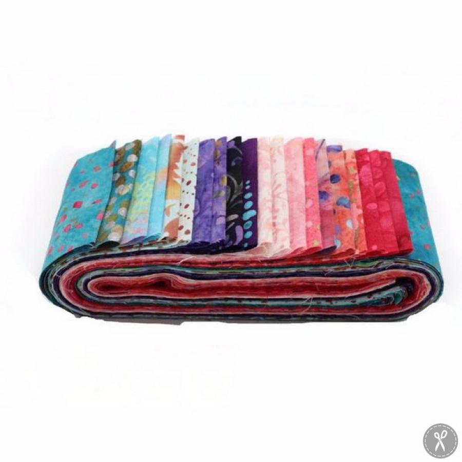 Cindi McCracken Designs - Boardwalk Kit With Bali Poppy Bahamas Color Fabric Strip