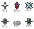Dakota Collectibles embroidery designs Sports #55: 6 tribal motifs including golf, darts, ski, pool, snowboard, bowling
