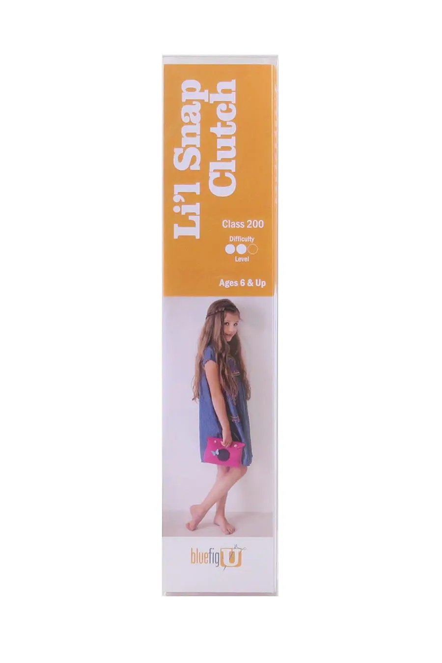 Bluefig University Learn to Sew Kit - Lil Snap Clutch Class 200
