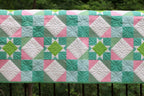 DIME - Ohio Star Cheater Quilt With Designs