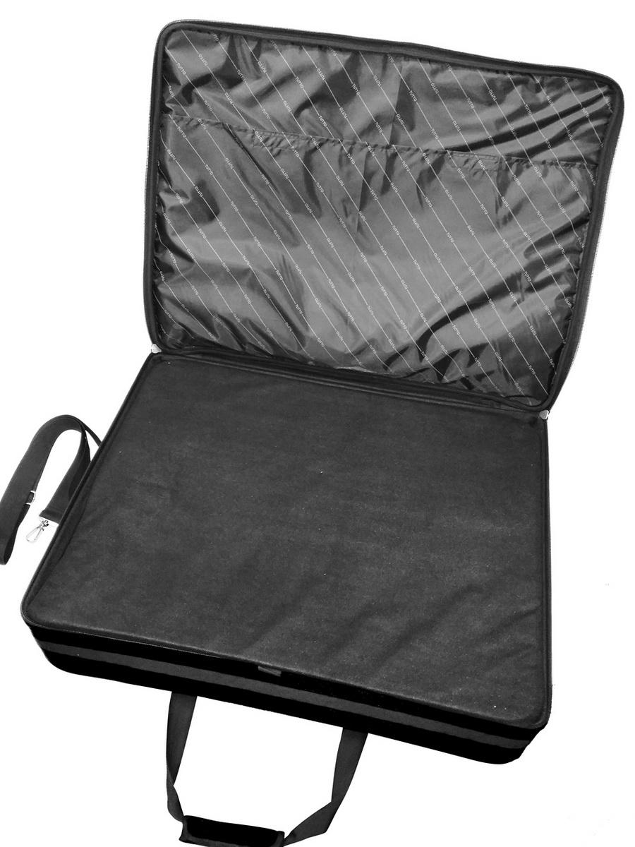 Tutto 28in  Embroidery Project Bag - Black