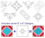 DIME - Criss Cross Cheater Quilt